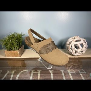 Orthaheel Melissa Slingback Mule Peat Size 10